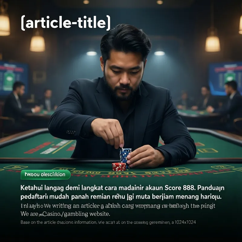 Cara Daftar Score 888